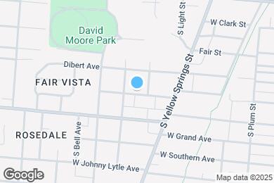 Map image of the property - 816 W Liberty St