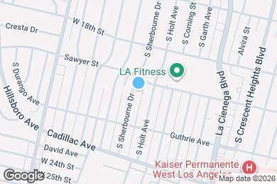 Map image of the property - 1920 S Sherbourne Dr