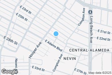 Map image of the property - 1447 E 25th St