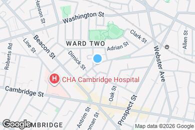 Map image of the property - 82 Concord Ave