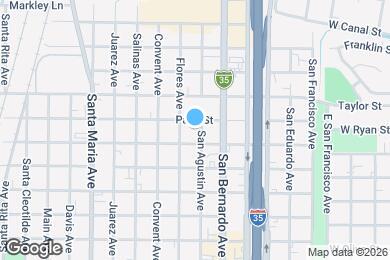 Map image of the property - 4018 San Agustin Ave