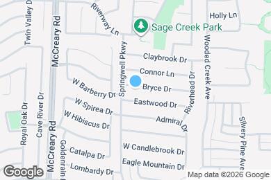Map image of the property - 3113 Bryce Dr