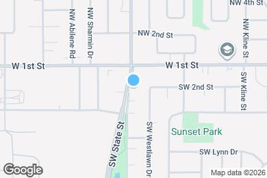 Map image of the property - 201 SW State St
