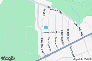 Map image of the property - 2803 Avondale Ave