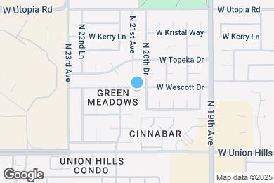 Map image of the property - 2023 W Wescott Dr