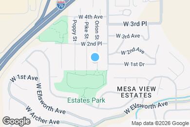 Map image of the property - 123 Orion St