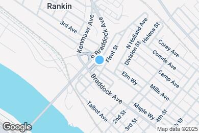 Map image of the property - 208 Pattison St