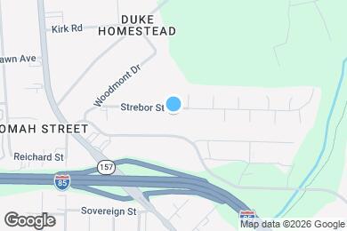 Map image of the property - 2119 Strebor St