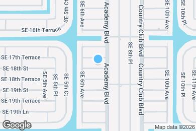 Map image of the property - 619 SE 18th St