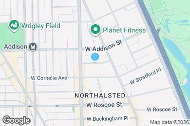 Map image of the property - 706 W Brompton