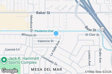 Map image of the property - 973 Mission Dr