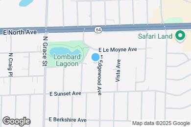 Map image of the property - 640 N Edgewood Ave