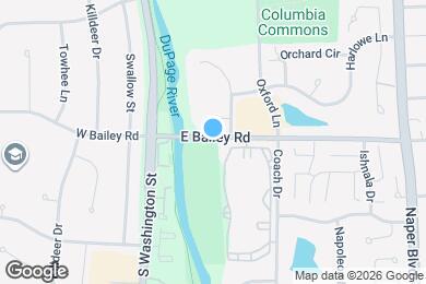 Map image of the property - 114 E Bailey Rd