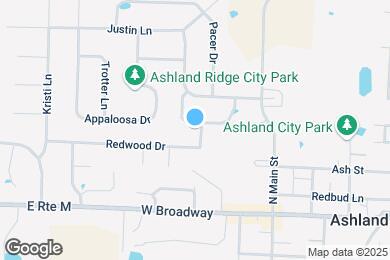 Map image of the property - 600 Pinto Pony Dr
