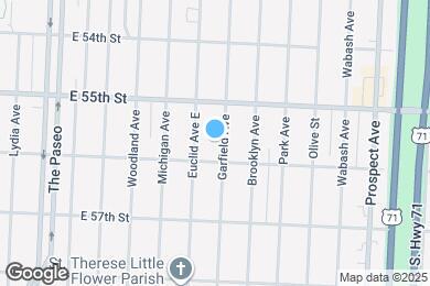 Map image of the property - 5530 Garfield Ave