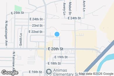 Map image of the property - 2805 E 22nd St