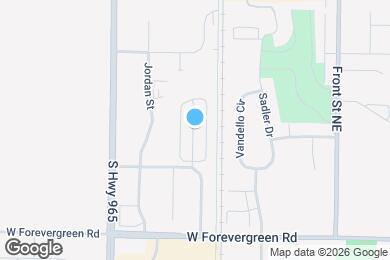 Map image of the property - 1538 Burr Dr