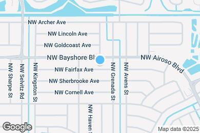 Map image of the property - 431 NW Fairfax Ave