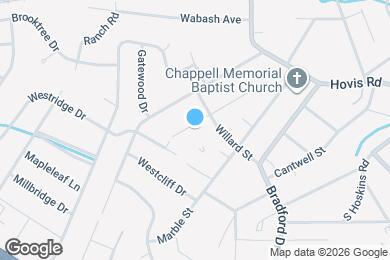 Map image of the property - 1019 Lewiston Ave