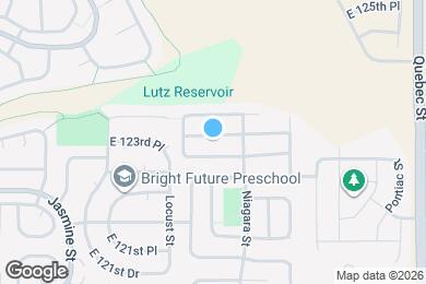 Map image of the property - 6644 E 123rd Dr