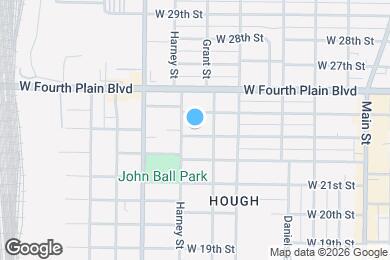 Map image of the property - 710 W 24th St