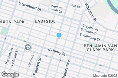 Map image of the property - 905 E Park Ave