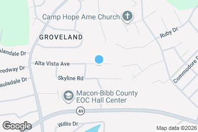 Map image of the property - 2914 Alta Vista Ave