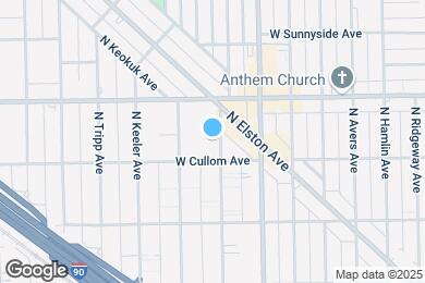 Map image of the property - 4314 N Keystone Ave