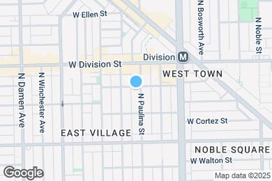 Map image of the property - 1084 N Paulina St