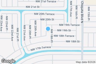 Map image of the property - 1823 NW 19th Ave