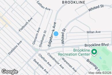Map image of the property - 1121 Bellaire Ave