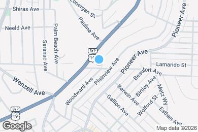 Map image of the property - 2324 Woodward Ave