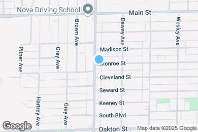 Map image of the property - 1822 Monroe St