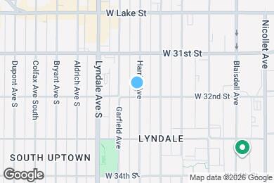 Map image of the property - 3150 Harriet Ave