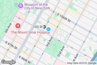 Map image of the property - 171 E 102nd St