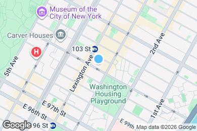 Map image of the property - East 102nd Street