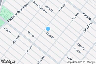 Map image of the property - 1119 72nd St
