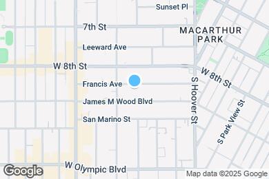 Map image of the property - 2850 Francis Ave