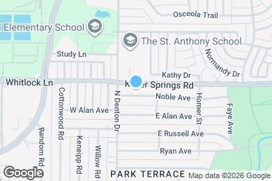 Map image of the property - 1009 Noble Ave