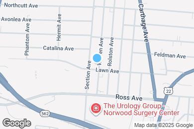 Map image of the property - 5209 Warren Ave