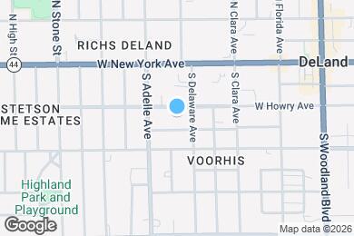 Map image of the property - 410 W Howry Ave