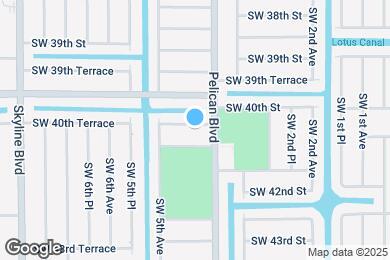 Map image of the property - 410 SW 40th Terrace