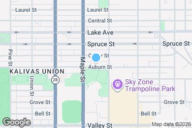 Map image of the property - 436 Auburn St
