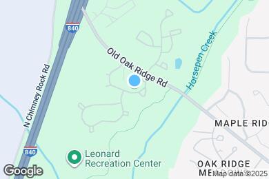 Map image of the property - Hawthorne at Oak Ridge