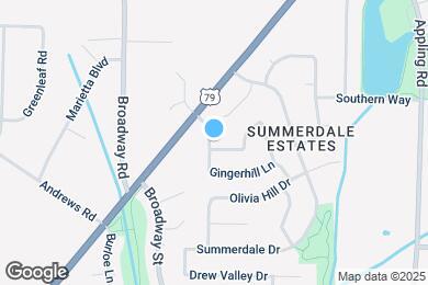 Map image of the property - 7418 Overcreek Ln