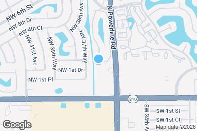 Map image of the property - 283 NW 36th Ave
