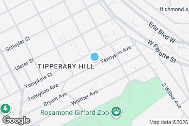 Map image of the property - 260 Tennyson Ave