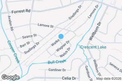 Map image of the property - 2306 Watkins Dr