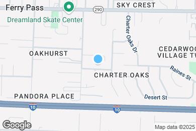 Map image of the property - 2824 Desert St