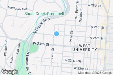 Map image of the property - 2413 Leon St